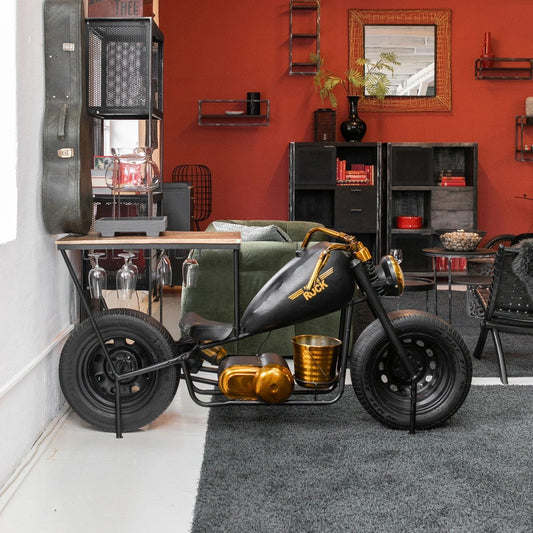 Vector Bike Bar By Homeroots | Bar Carts | Modishstore