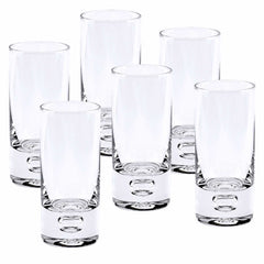 Mouth Blown Crystal 6 Pc Shot Or Vodka Glass Set 3 Oz By Homeroots