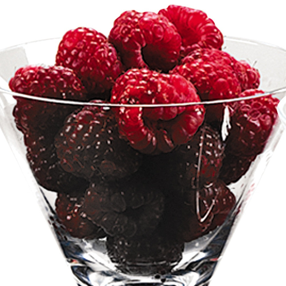 Mouth Blown Crystal Set Of 4 Martini Or Dessert Servers 6 Oz By Homeroots | Drinkware | Modishstore - 4