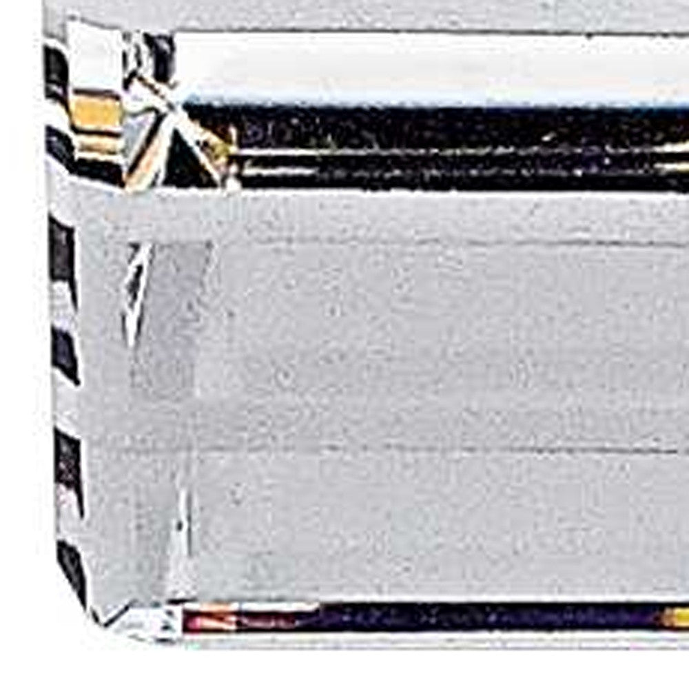 Hand Made Crystal Gold Pair Of Salt And Pepper Shakers By Homeroots | Trays | Modishstore - 4