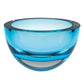 6 Mouth Blown European Made Lead Free Aqua Blue Crystal Bowl By Homeroots | Decorative Bowls | Modishstore - 2