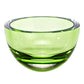 6 Mouth Blown Crystal European Made Lead Free Spring Green Bowl By Homeroots | Decorative Bowls | Modishstore - 2
