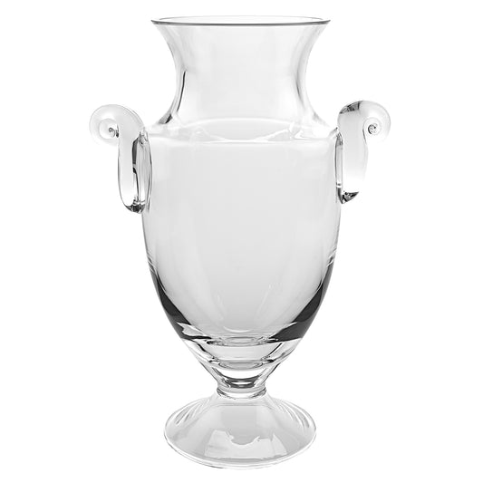 14 Mouth Blown Crystal European Made Trophy Vase By Homeroots