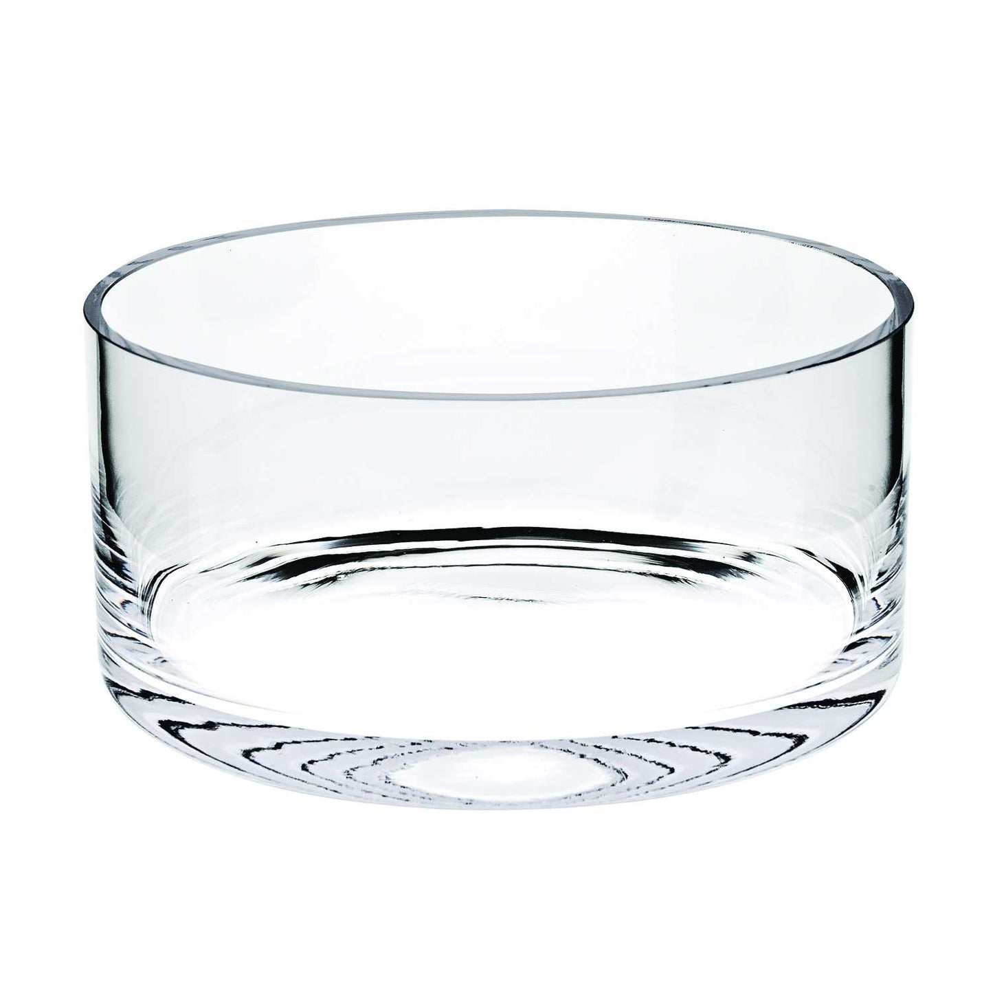 10 Mouth Blown Crystal European Made Crystal Bowl By Homeroots | Decorative Bowls | Modishstore