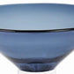 12 Mouth Blown Crystal Midnight Blue Centerpiece Bowl By Homeroots | Decorative Bowls | Modishstore - 3