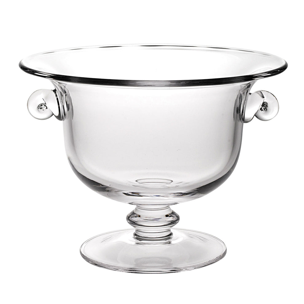 13 Mouth Blown Crystal Trophy Centerpiece Fruit Or Punchbowl By Homeroots | Decorative Bowls | Modishstore - 2