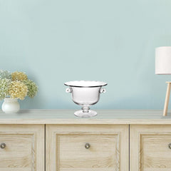 13 Mouth Blown Crystal Trophy Centerpiece Fruit Or Punchbowl By Homeroots