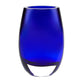 8 Mouth Blown Crystal Cobalt Blue Vase By Homeroots | Vases | Modishstore - 3