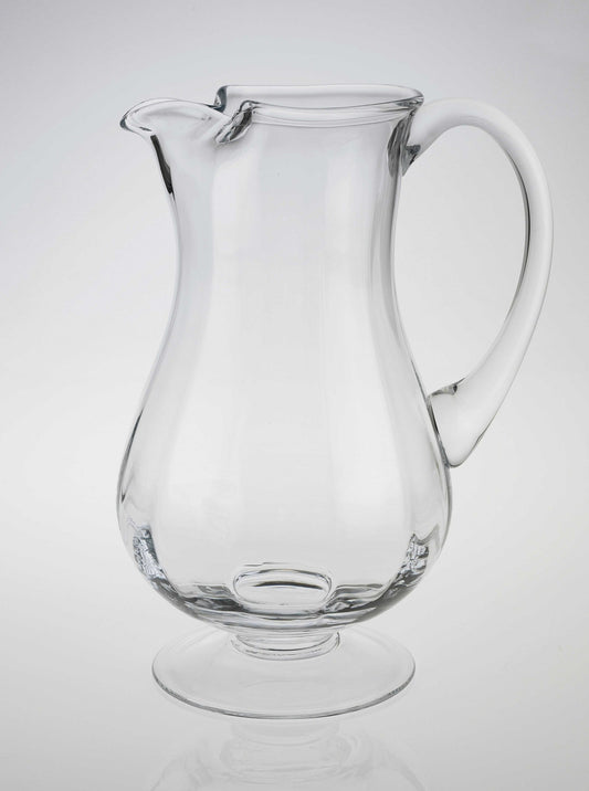 Mouth Blown Lead Free Crystal Pitcher 54 Oz By Homeroots | Bottles & Jugs | Modishstore
