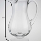 Mouth Blown Lead Free Crystal Pitcher 54 Oz By Homeroots | Bottles & Jugs | Modishstore - 2