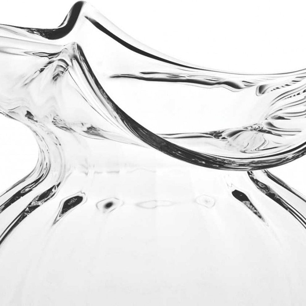 Mouth Blown Glass Pitcher 42 Oz By Homeroots | Bottles & Jugs | Modishstore - 3