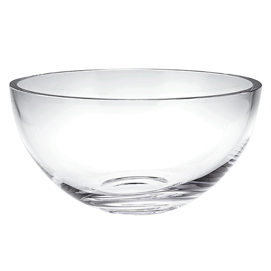 10 Mouth Blown Glass Salad Or Fruit Bowl By Homeroots | Decorative Bowls | Modishstore