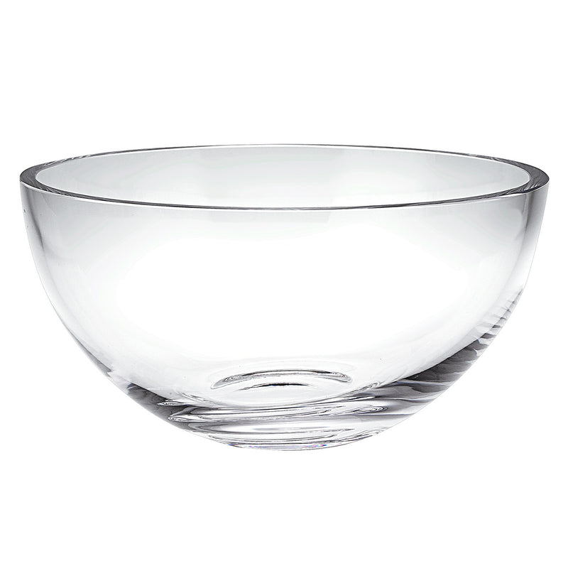 10 Mouth Blown Glass Salad Or Fruit Bowl By Homeroots | Decorative Bowls | Modishstore