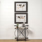 Cyclider Black Metal With Two Wooden Shelves Bar Cart By Homeroots | Bar Carts | Modishstore - 5