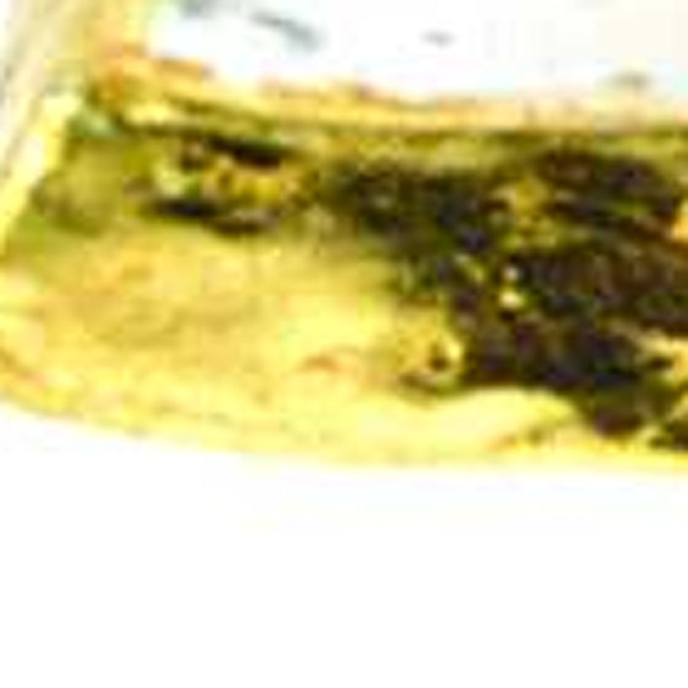7 Glass Set Of 4 Square Edge Gold Plates By Homeroots | Trays | Modishstore - 3