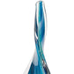 18 MultiColor Art Glass Corkscrew Centerpiece By Homeroots | Sculptures | Modishstore - 4