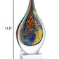 11 MultiColor Art Glass Teardrop on Crystal Base By Homeroots | Sculptures | Modishstore - 2