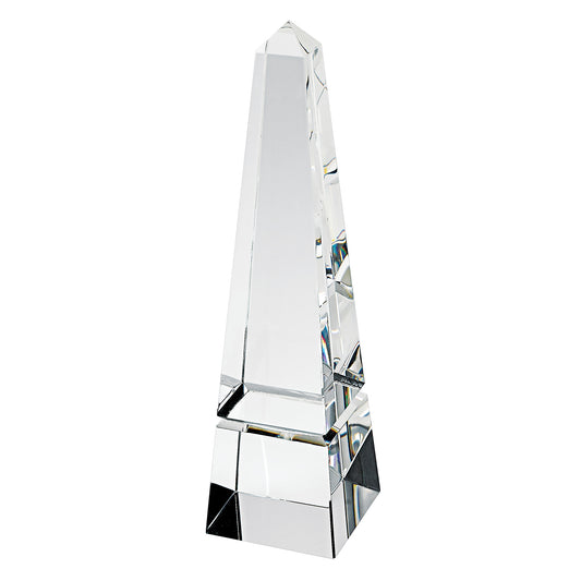 12 Hand Crafted Crystal Obelisk By Homeroots | Sculptures | Modishstore