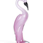 13 Mouth Blown Pink Flamingo Art Glass By Homeroots | Sculptures | Modishstore - 3
