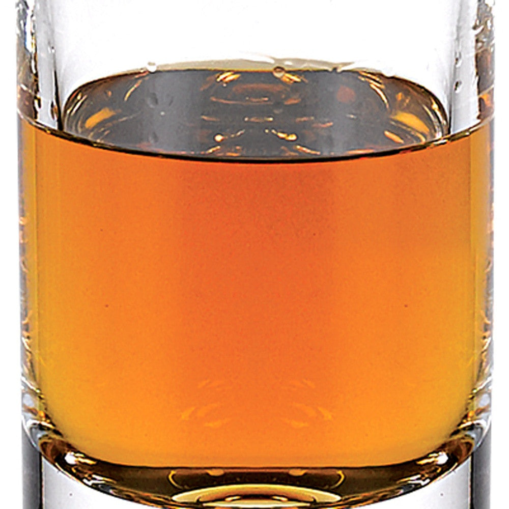 Mouth Blown European Crystal Round Decanter 28 Oz By Homeroots | Drinkware | Modishstore - 4