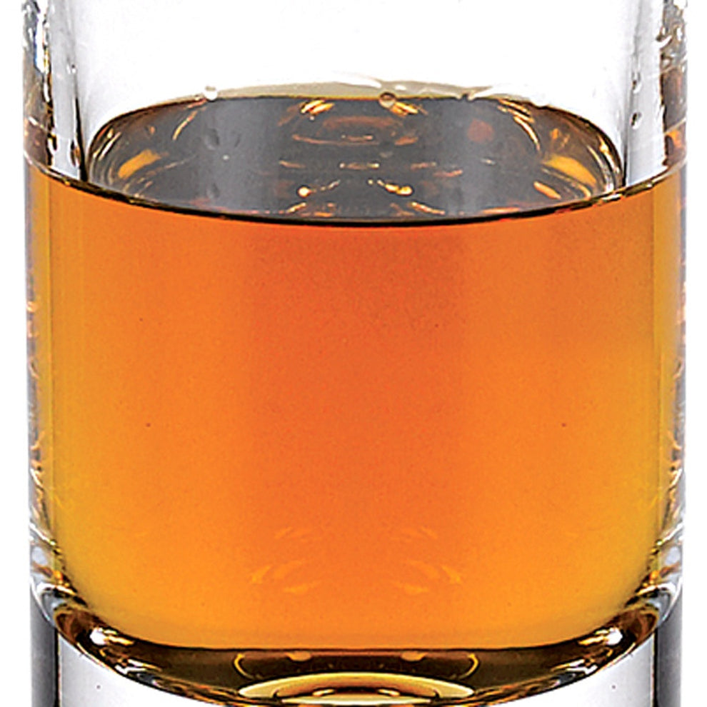 Mouth Blown European Crystal Round Decanter 28 Oz By Homeroots | Drinkware | Modishstore - 4