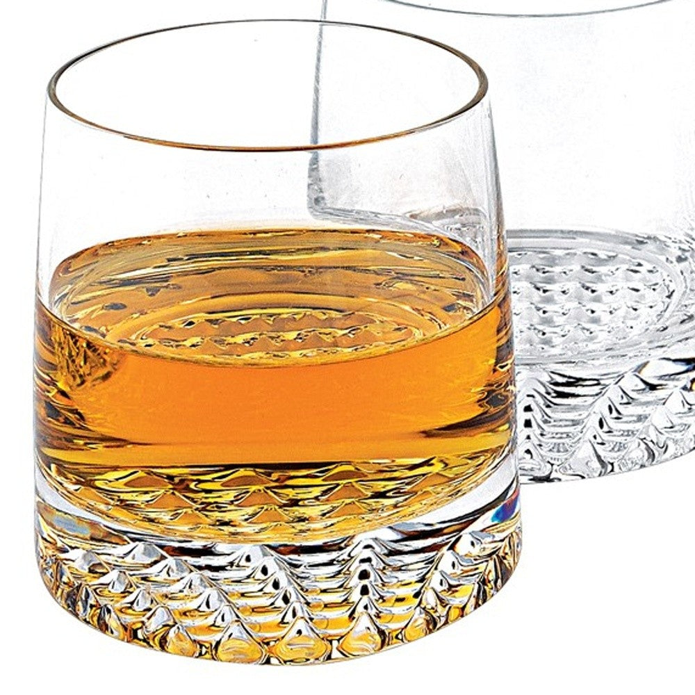 Mouth Blown European Crystal 5 Pc Whiskey Set By Homeroots | Drinkware | Modishstore - 3