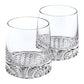 Mouth Blown European Crystal Whiskey Set 4 Pc Rocks Or Dof Set By Homeroots | Drinkware | Modishstore - 3