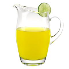 9 Mouth Blown Crystal Barrel Water Juice Or Iced Tea Pitcher 54 Oz By Homeroots