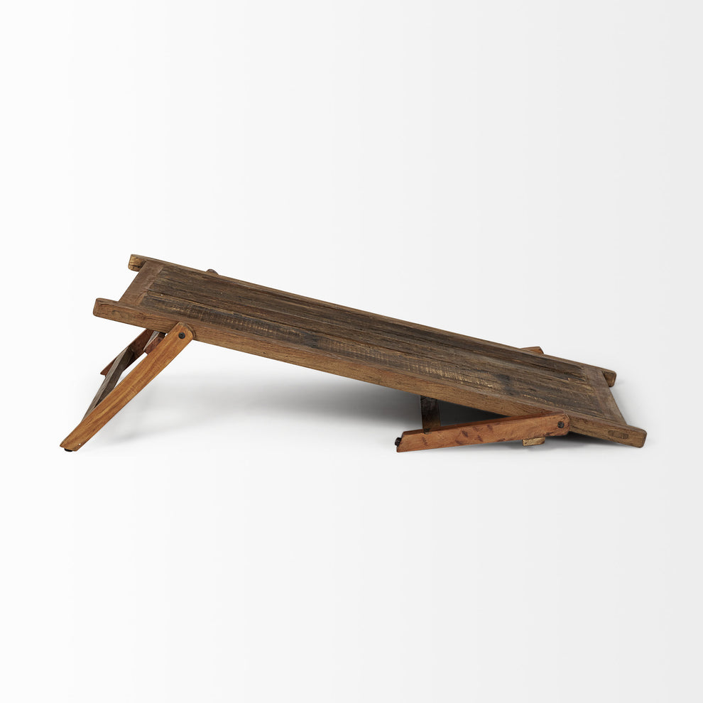 Rectangular Naturally Finished Reclaimed Wood Coffee Table By Homeroots | Coffee Tables | Modishstore - 4