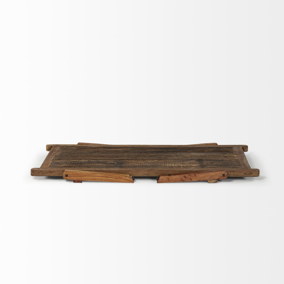 Rectangular Naturally Finished Reclaimed Wood Coffee Table By Homeroots | Coffee Tables | Modishstore - 5