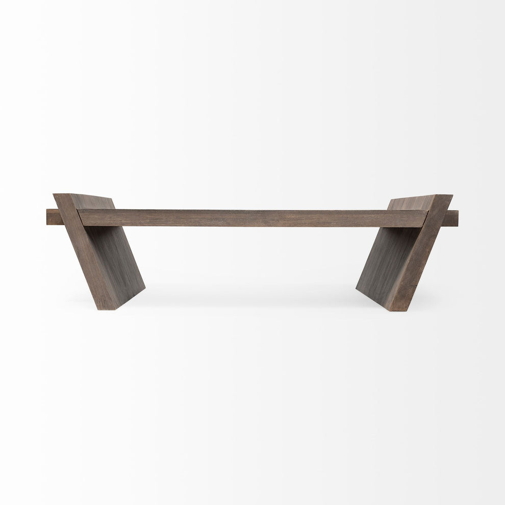 Square Solid Wood Top and Base Coffee Table By Homeroots | Coffee Tables | Modishstore - 4