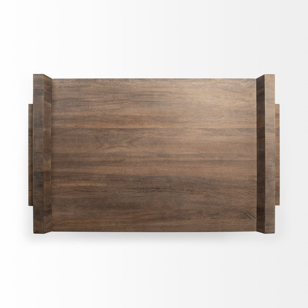 Square Solid Wood Top and Base Coffee Table By Homeroots | Coffee Tables | Modishstore - 5