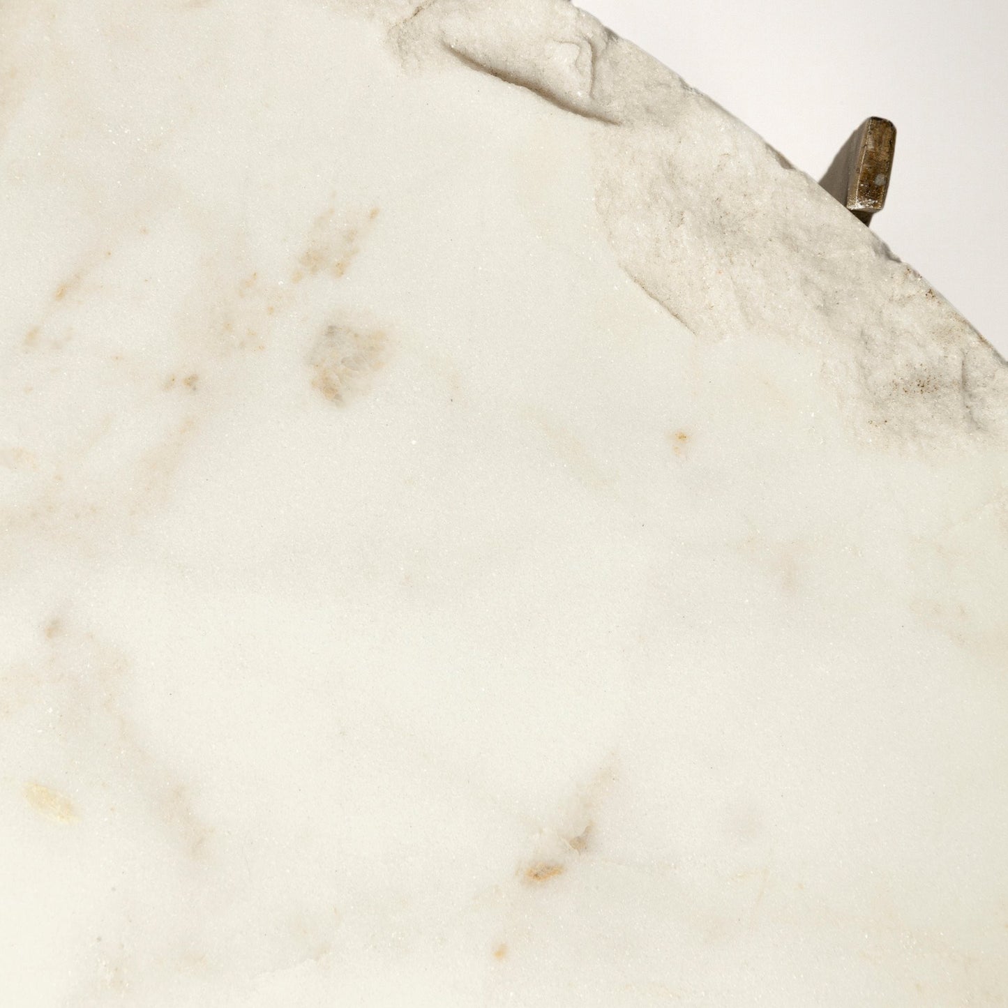 Oval Marble Top and Gold Metal Base Coffee Table By Homeroots | Coffee Tables | Modishstore - 6