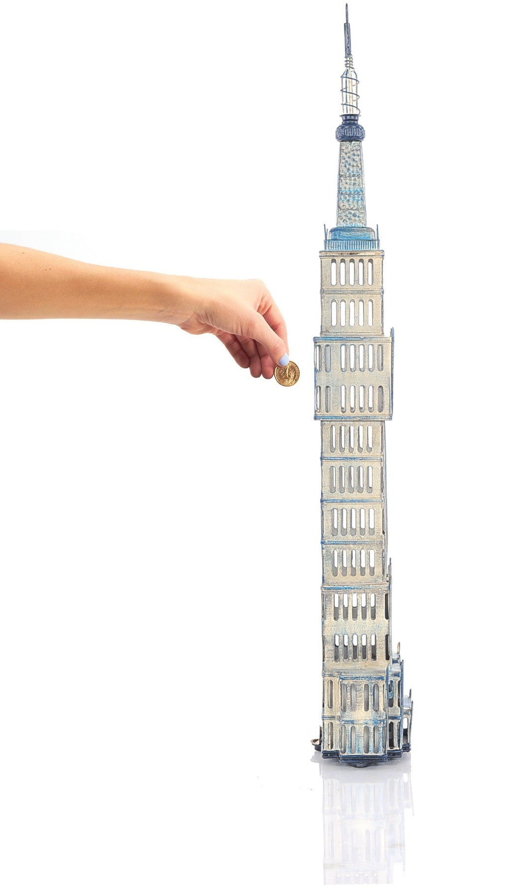 Empire State BuildingModel Saving Box By Homeroots | Sculptures | Modishstore - 6