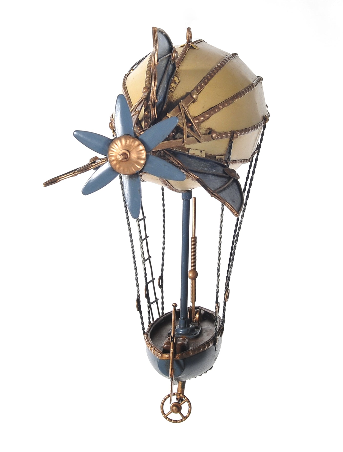 Steampunk Airship Metal Model By Homeroots | Sculptures | Modishstore - 2