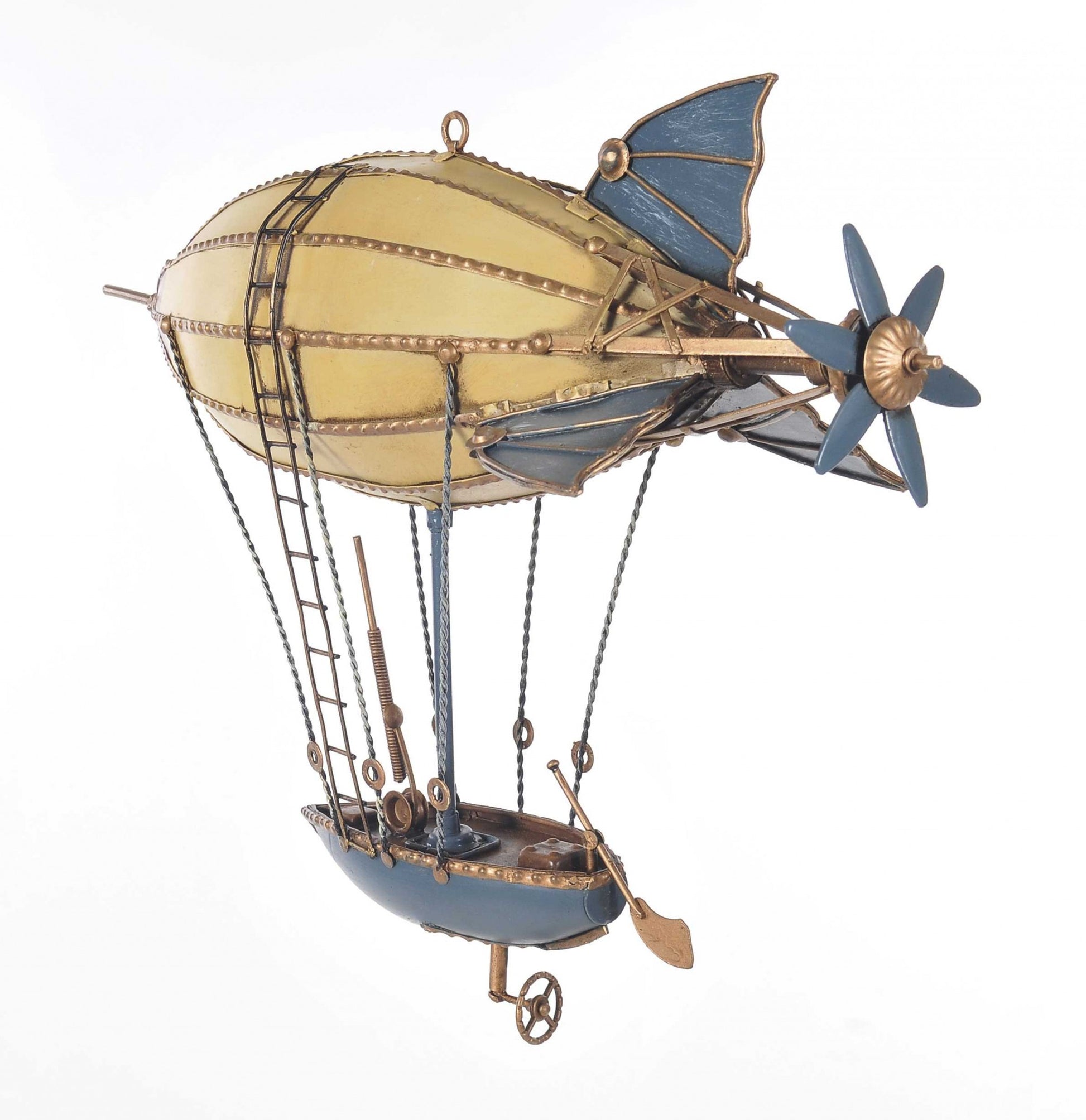 Steampunk Airship Metal Model By Homeroots | Sculptures | Modishstore - 5