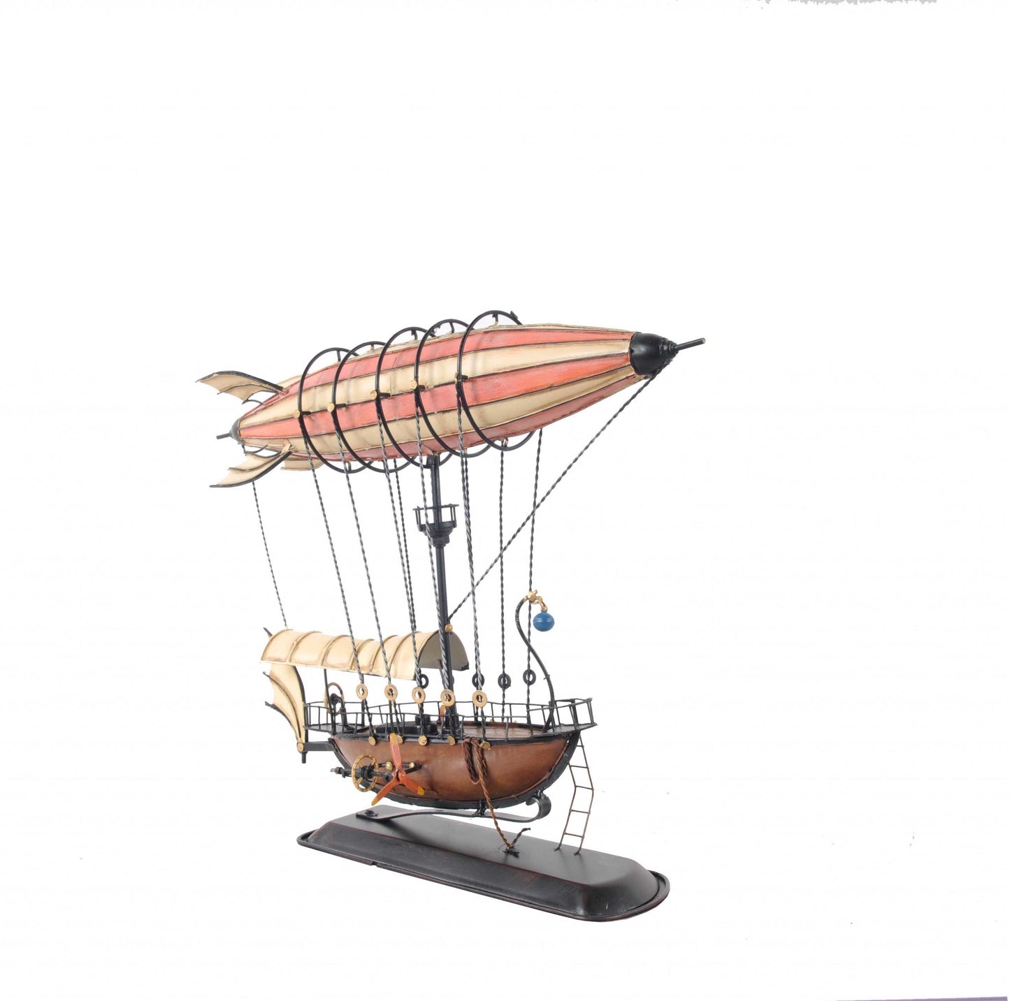 Steampunk Airship Model with Crows Nest By Homeroots | Sculptures | Modishstore - 4