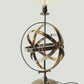 Armillary Sphere Aluminum Table Lamp By Homeroots | Table Lamps | Modishstore