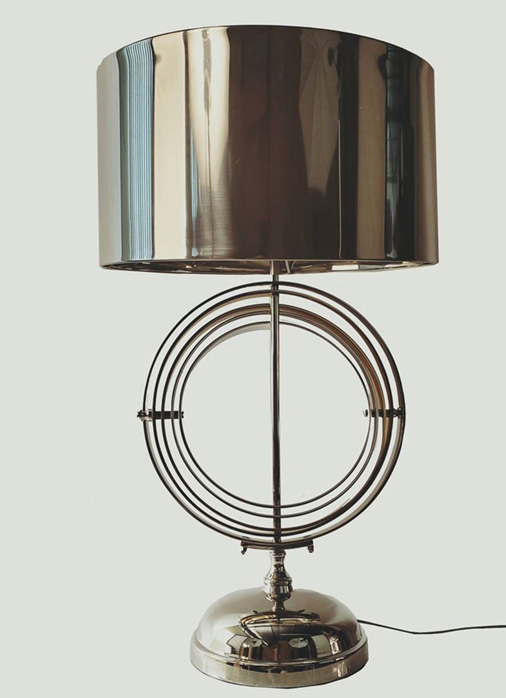 Armillary Sphere Aluminum Table Lamp By Homeroots | Table Lamps | Modishstore - 3