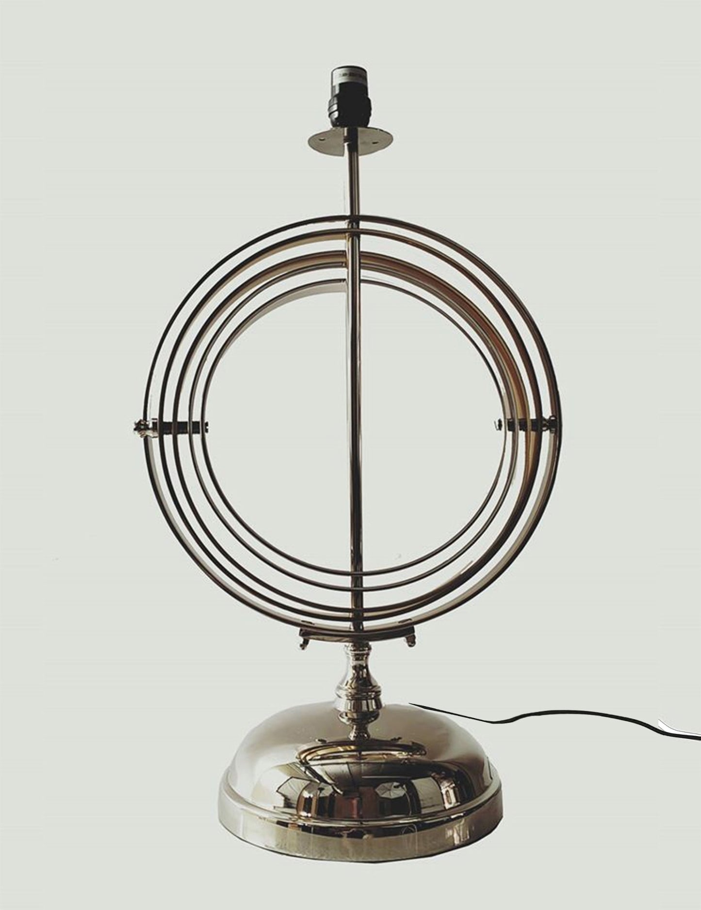 Armillary Sphere Aluminum Table Lamp By Homeroots | Table Lamps | Modishstore - 5