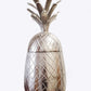 Pineapple Storage Aluminium Decor By Homeroots | Sculptures | Modishstore - 4
