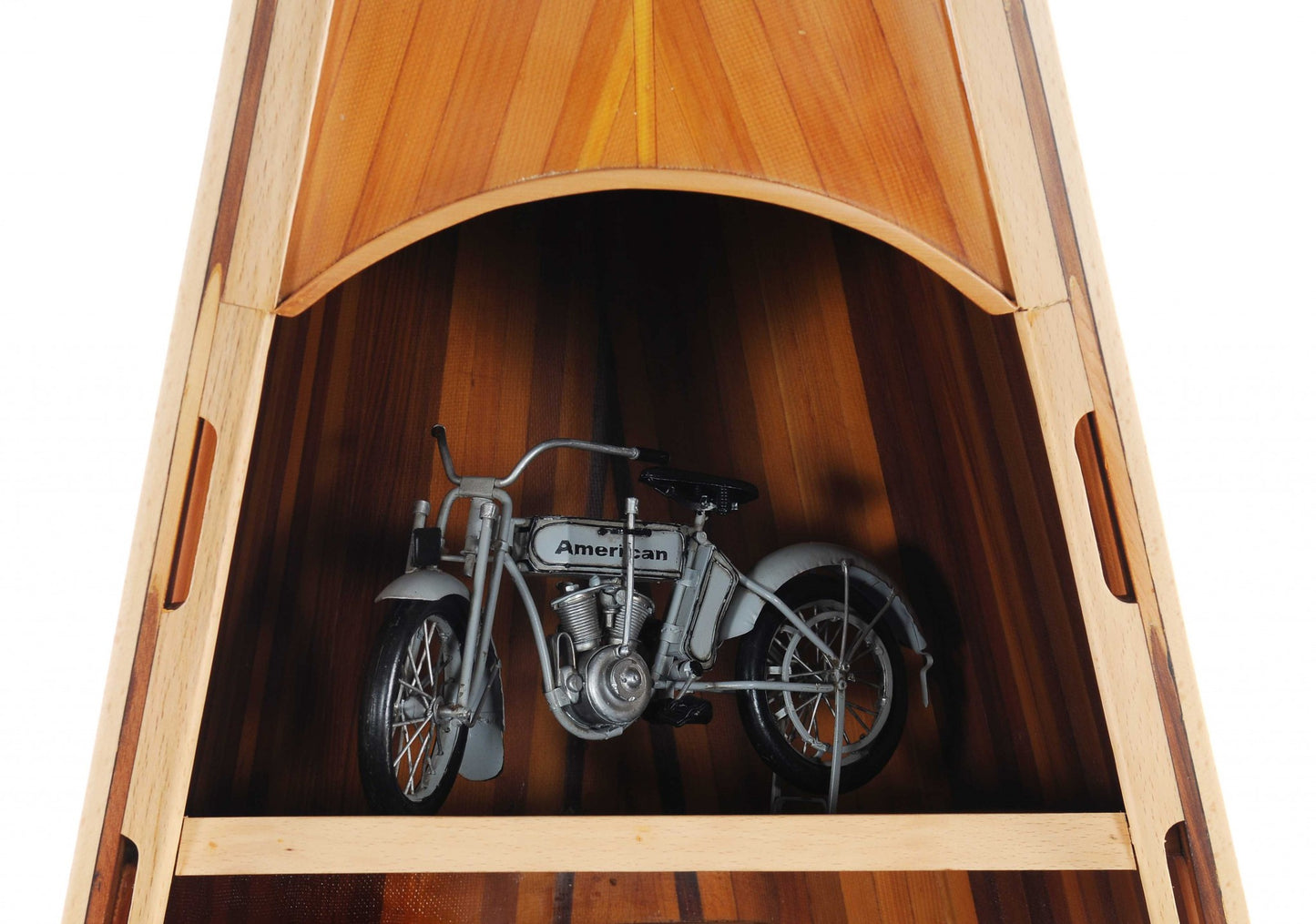 Red Cedar Canoe Book Shelf By Homeroots | Bookcases | Modishstore - 2