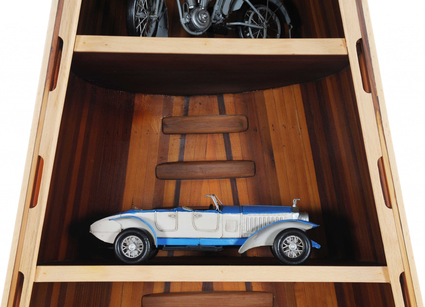 Red Cedar Canoe Book Shelf By Homeroots | Bookcases | Modishstore - 3