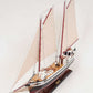 Sailboat Model with Solid Wood Base By Homeroots | Sculptures | Modishstore - 6