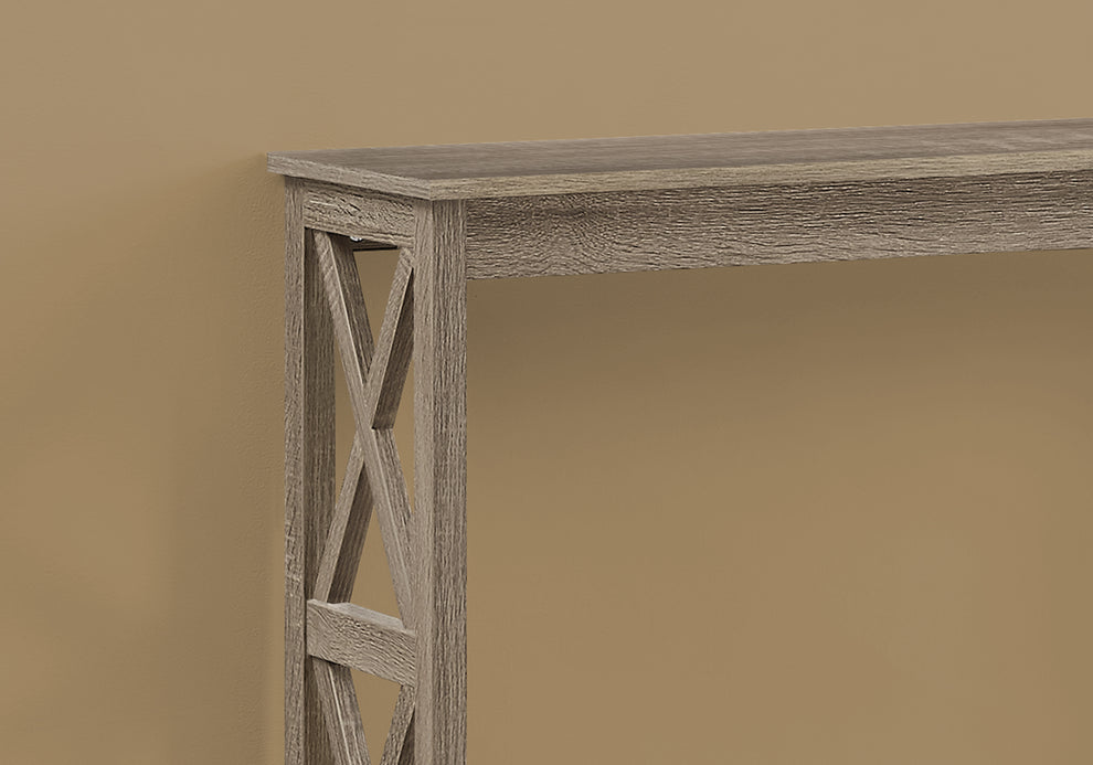 Rectangular Espresso Hall Console Accent Table By Homeroots | Accent Tables | Modishstore - 6