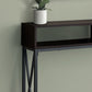 47" Brown And Black Frame Console Table With Storage By Homeroots | Console Tables | Modishstore - 4