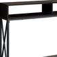 47" Brown And Black Frame Console Table With Storage By Homeroots | Console Tables | Modishstore - 2