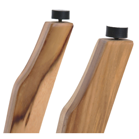 Contemporary Teak Shower Stool or Bench in Natural Finish By Homeroots | Outdoor Stools & Benches | Modishstore - 6