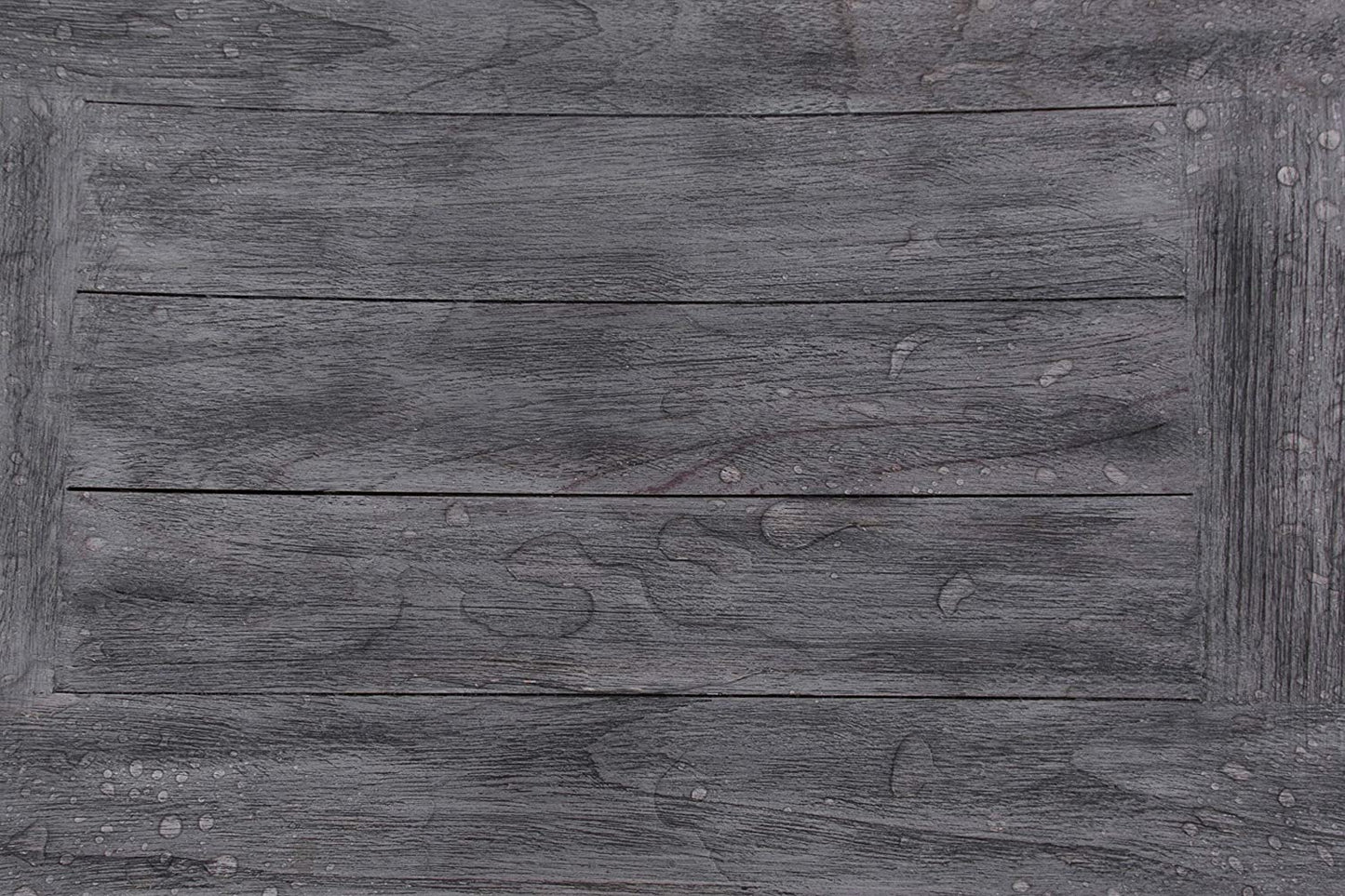 Contemporary Teak Shower or Bench with Shelf in Gray Finish By Homeroots | Outdoor Stools & Benches | Modishstore - 4