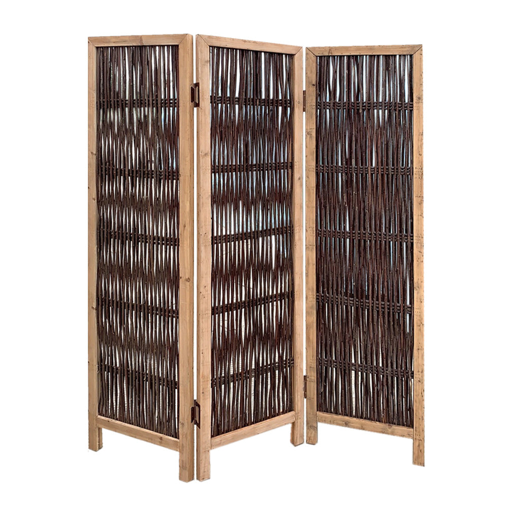 3 Panel Kirkwood Room Divider with Interconnecting Branches Design By Homeroots | Room Dividers | Modishstore - 2